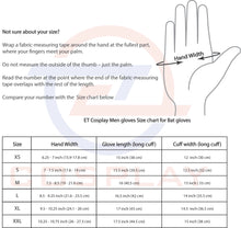 Load image into Gallery viewer, Premium 1989 Michael Keaton Bat Gloves for Authentic Cosplay