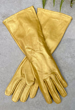 Load image into Gallery viewer, Super hero LONG gauntlet leather gloves