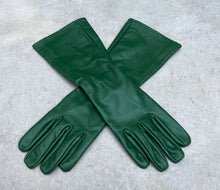 Load image into Gallery viewer, Super hero LONG gauntlet leather gloves