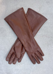 Super hero LONG gauntlet leather gloves
