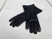 Super hero MEDIUM length gauntlet leather gloves