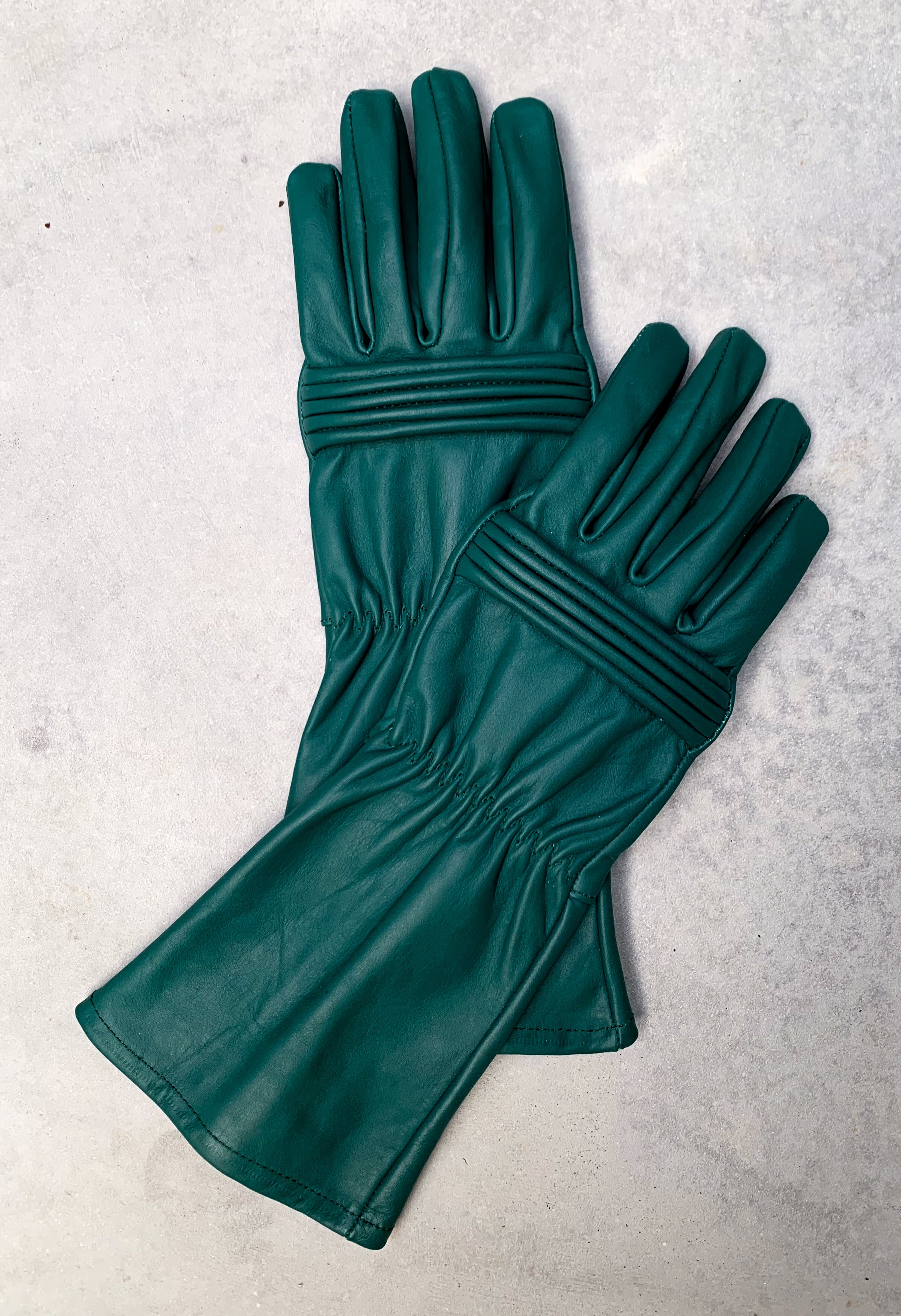 Power Ranger Leather Gloves – Screen-Accurate Long Gauntlet Cosplay Gloves