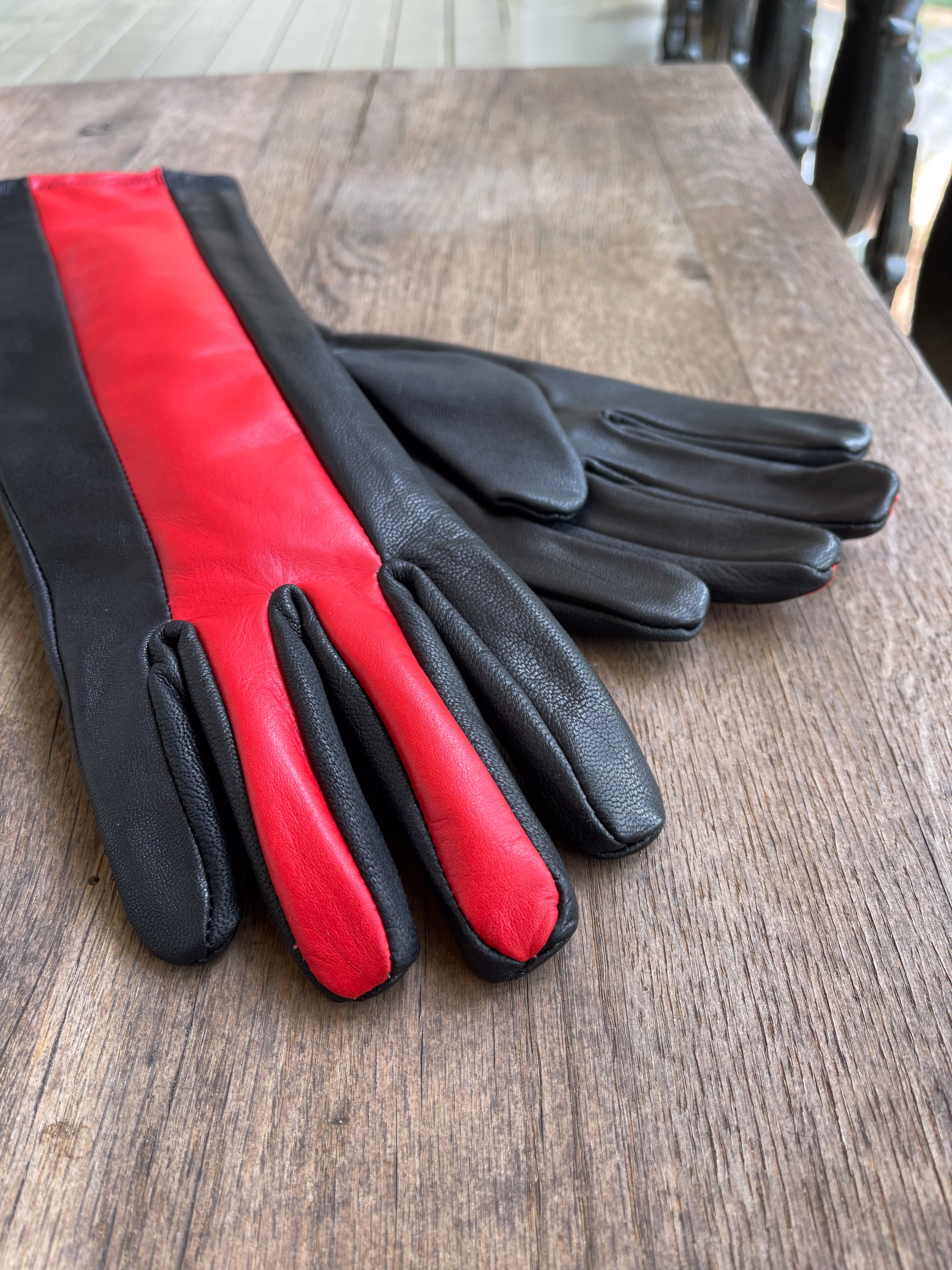 Nightwing Gloves for Cosplay/Red