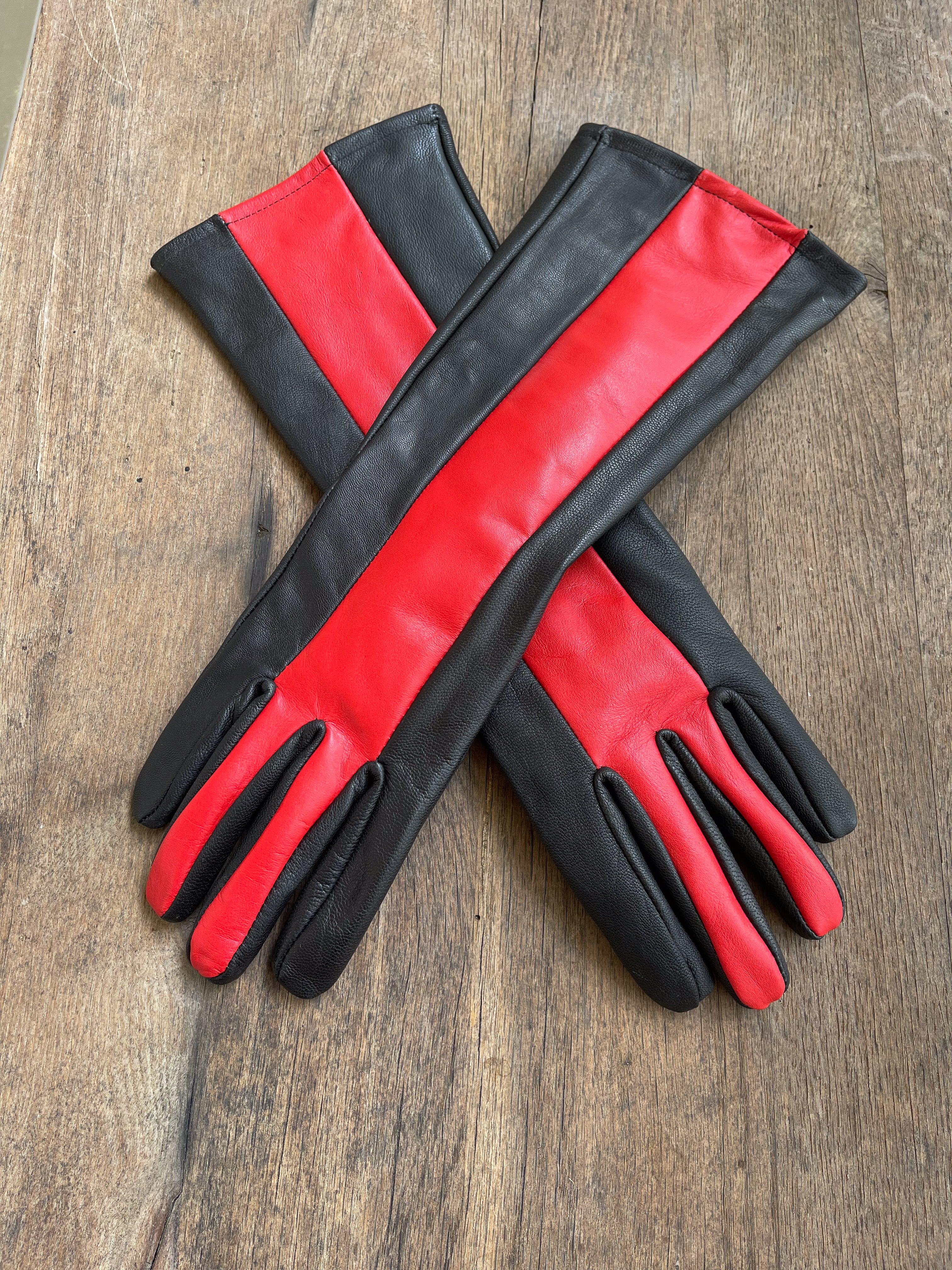 Nightwing Gloves for Cosplay/Red