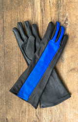 Nightwing Gloves for Cosplay/ Blue