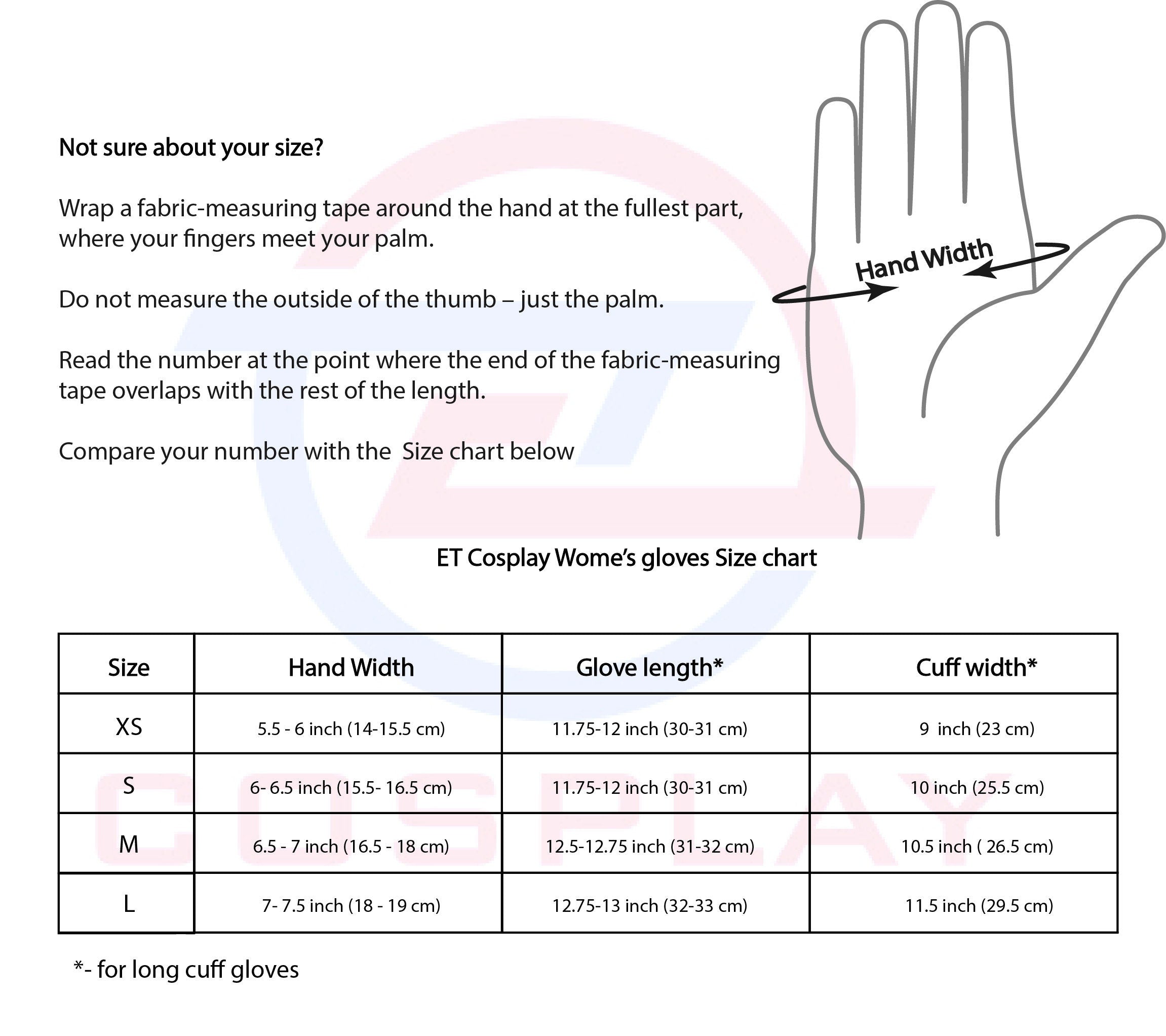 Petite sizes Power Rangers Cosplay gloves/Long gauntlet/Women/Lamb Leather/White